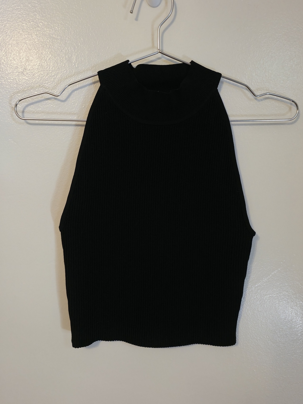Aritzia Babaton Sculpt Knit Tank Top Black - S
